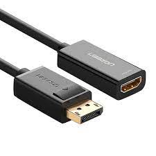Cáp Chuyển Displayport To HDMI Hỗ Trợ 4K*2K UGREEN 40363 - Hàng Chính Hãng