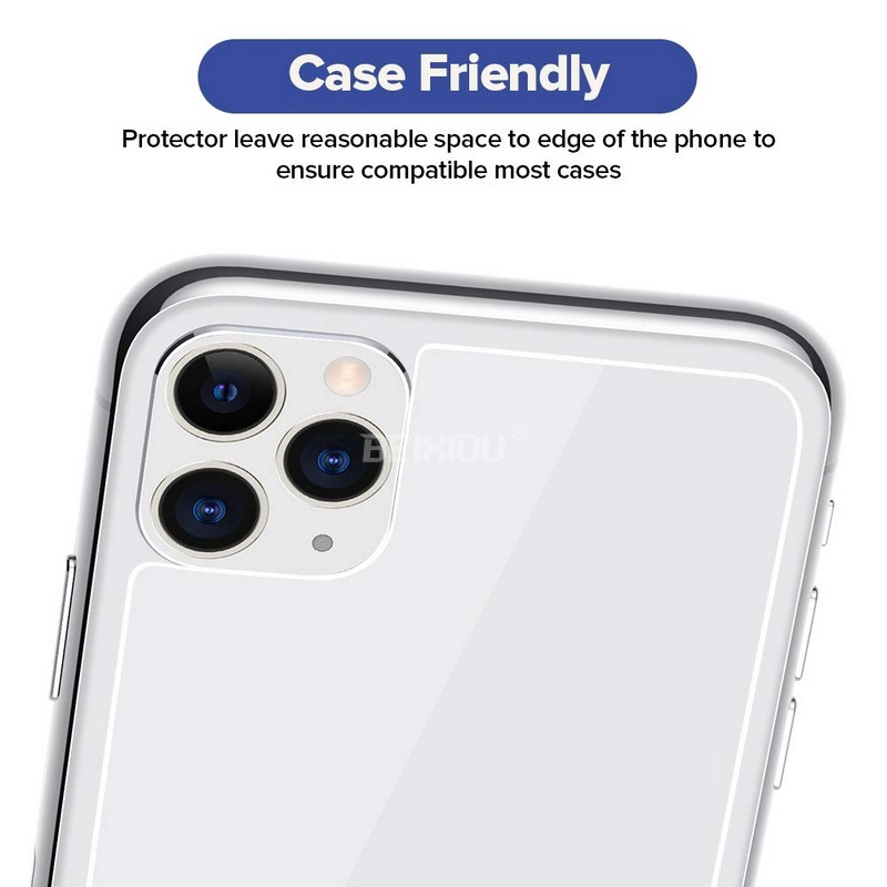 Bộ 2 kính cường lực siêu mỏng chống trầy bảo vệ màn hình cho for IPhone 11/11 Pro/11 Pro Max