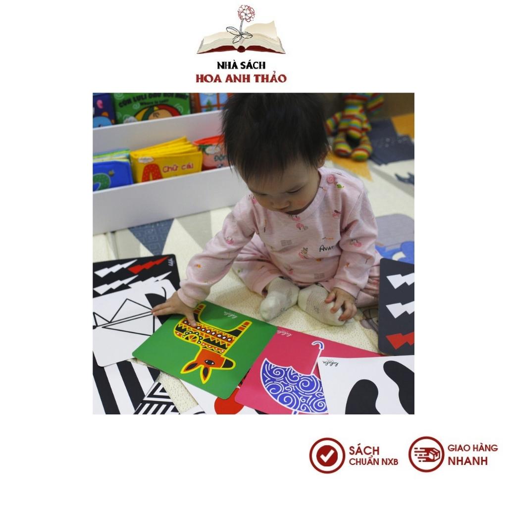 Thẻ học Lalala baby kích thích thị giác cho trẻ