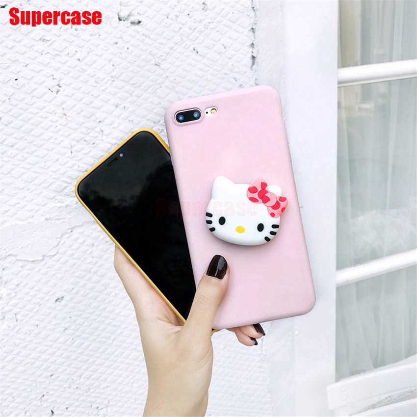 Ốp Lưng Có Giá Đỡ In Hình Nhân Vật Hoạt Hình Sesame Street Cho Realme 7 Pro X7 V5 C17 C15 C12 C11 Oppo F17 Pro A53 2020