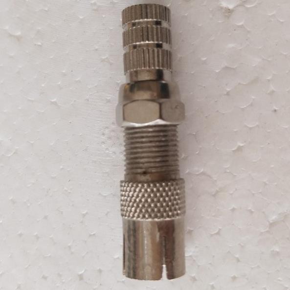Rắc F5 Vặn có Roăng Cao Su + Rắc F Cái Sắt (F5 2 con-F Cái 2 con)