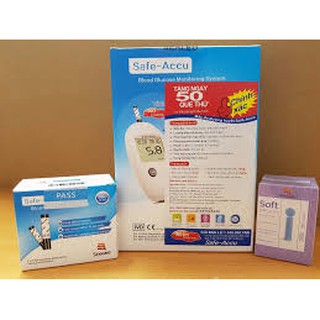 BỘ MÁY ĐO ĐƯỜNG HUYẾT SAFE- ACCU