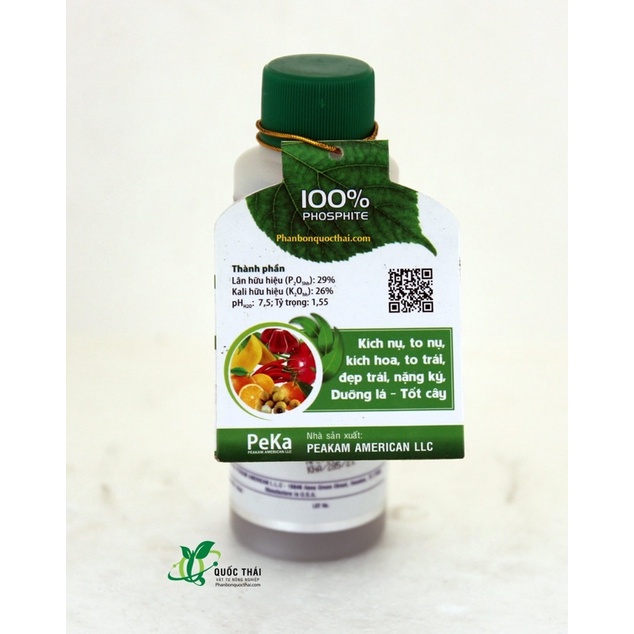 Phân Bón Lá PeKa NK Mỹ,Giúp Bóng Dày Lá Phù Hợp Kiểng Lá Monstera..Kích Nhiều Nụ,To Trái, chai 100ml
