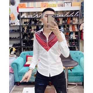 Áo sơ mi trắng nam a huấn