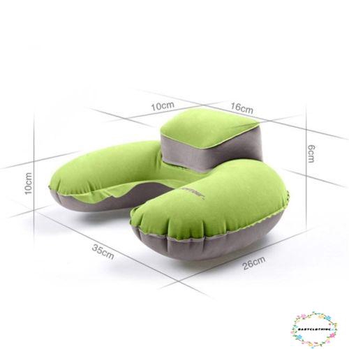 ღWSVღ2019  flocking surface Travel Inflatable Cushion