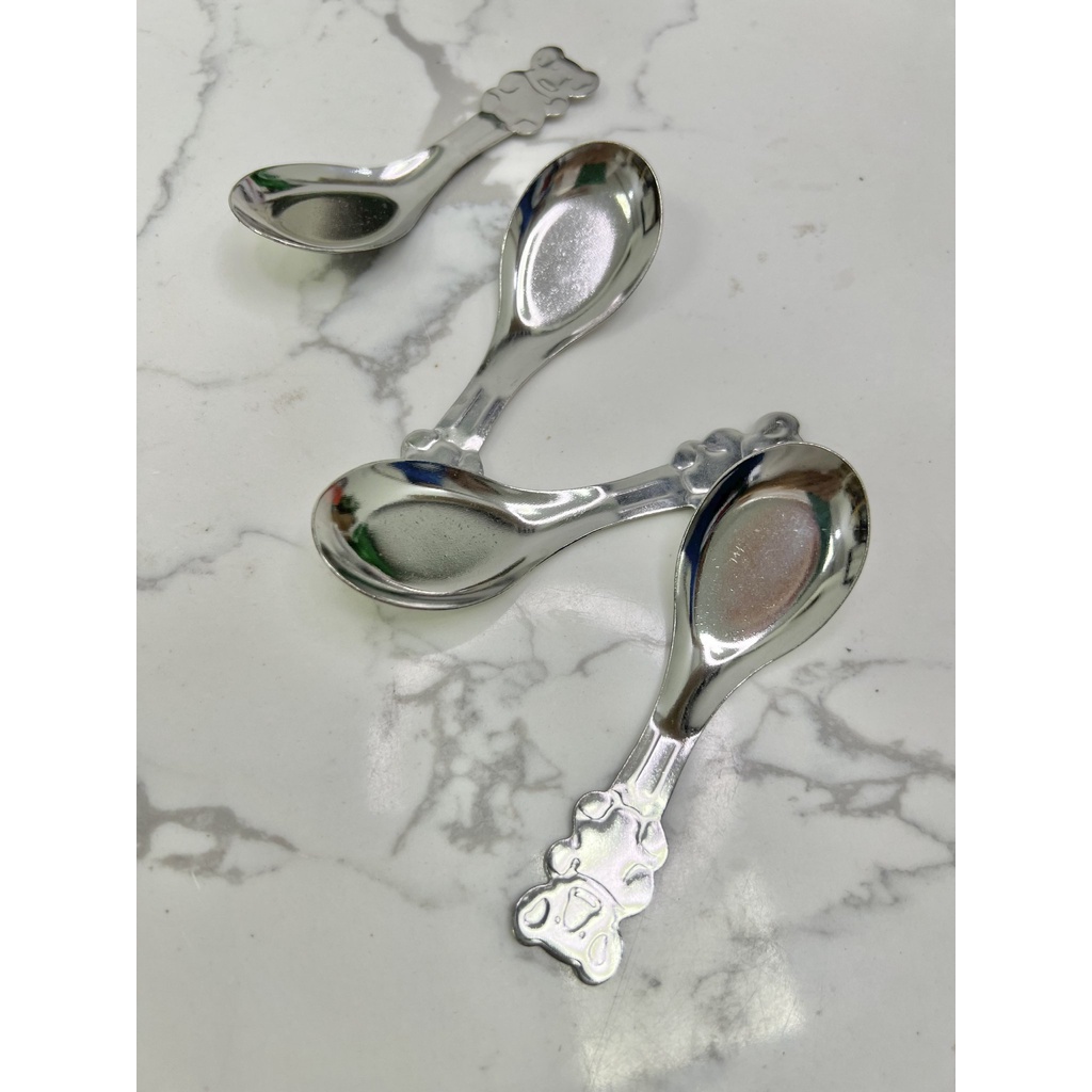 Thìa muỗng inox 304 ăn bột bún phở cho em bé an toàn cho sức khỏe