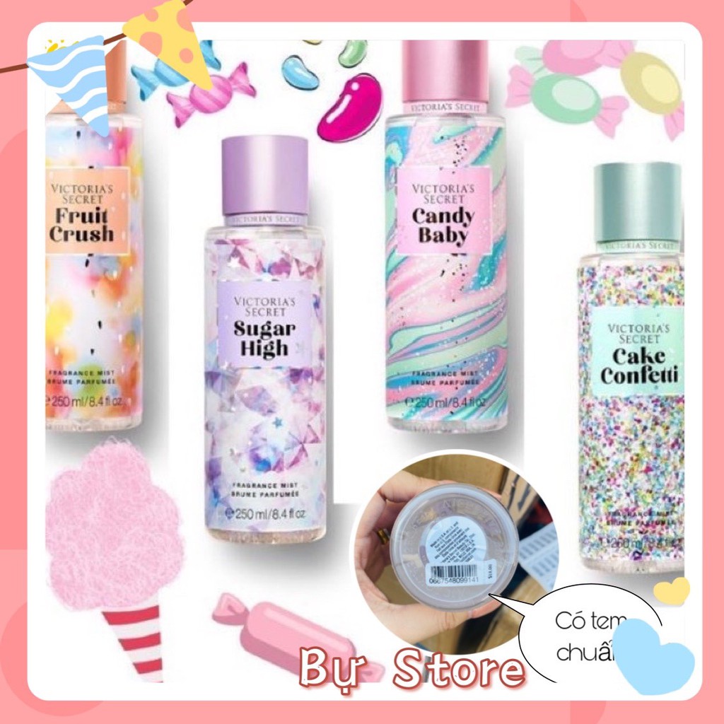 ( LOẠI CHUẨN CÓ TEM ) xịt khử mùi toàn thân body 250ml thơm ngọt ngào