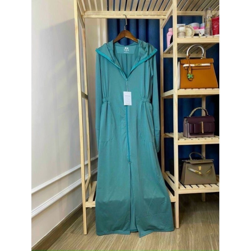 Áo nắng dáng dài cho nữ