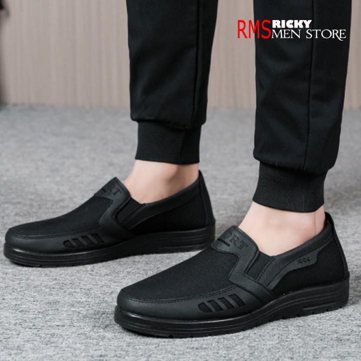 Giày lười nam trung niên kiểu dáng thể thao cao cấp cho bố RickyMen M-8A