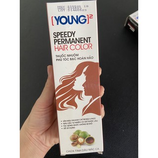 Màu Nhuộm Phủ Tóc Bạc 100% ( Màu Đen - Nâu Hạt Dẻ - Nâu Đồng)