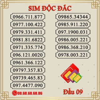 Sim Số Đẹp VIETTEL – Sim Độc Đắc, Taxi, Đầu 09 Gói V120N – HỖ TRỢ ĐĂNG KÝ CHÍNH CHỦ