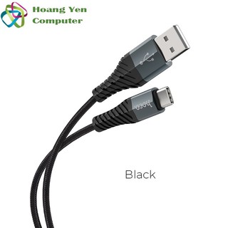 [1M] Cáp Sạc TYPE C Hoco X38 Dài 1M Dây Dù Cho Android - BH 3 Tháng 1 đổi 1 (MÀU SẮC NGẪU NHIÊN) - Hoàng Yến Computer