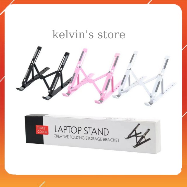 Giá Đỡ Ipad, Laptop Stand P6 Mini Chất Liệu Nhựa Bền Chắc, Giá Rẽ.