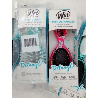 LƯỢC CHẢI TÓC CHỐNG RỐI WET BRUSH MINI DETANGLE - USA