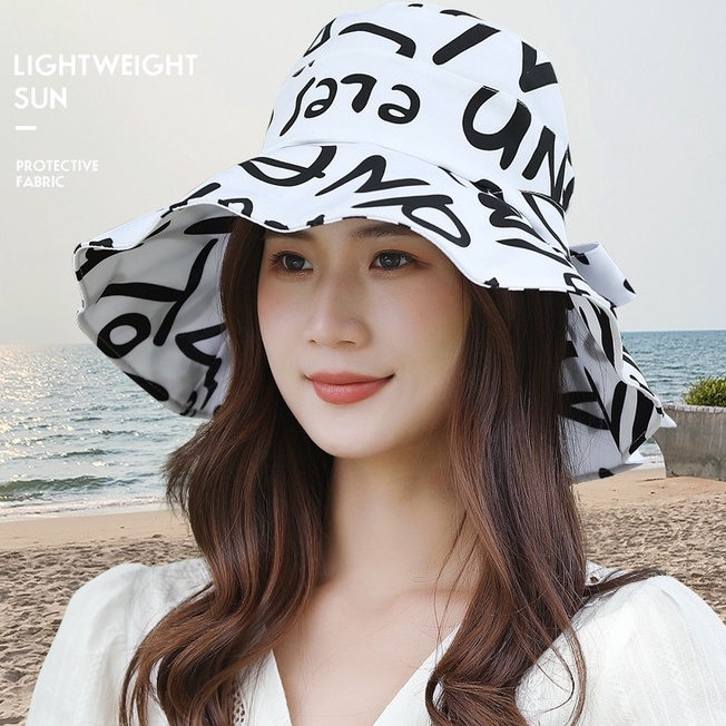 Nón Tai Bèo Chống Nắng Gấp Gọn Thời Trang Mùa Hè Cho Nữ