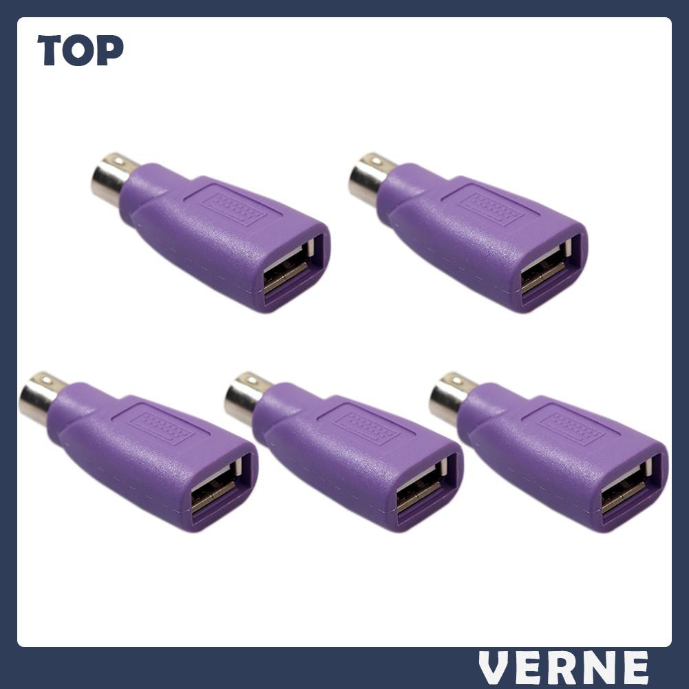 Set 2 / 5 Đầu Chuyển Đổi Từ Ps2 Sang Usb Female