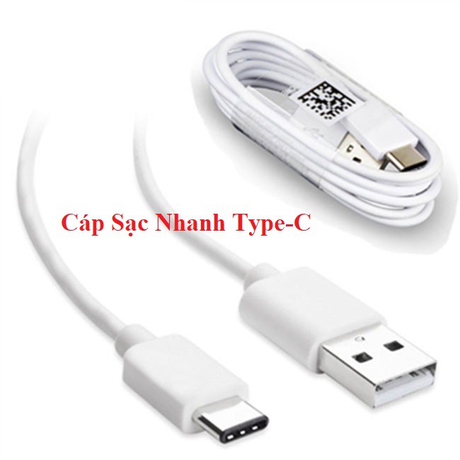 Cáp Sạc Nhanh Cho Điện Thoại Xiaomi, Cáp Sạc Có Cả Chân Micro USB và Type-C