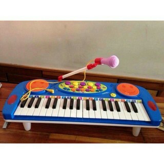 Đàn organ điện tử kèm mic