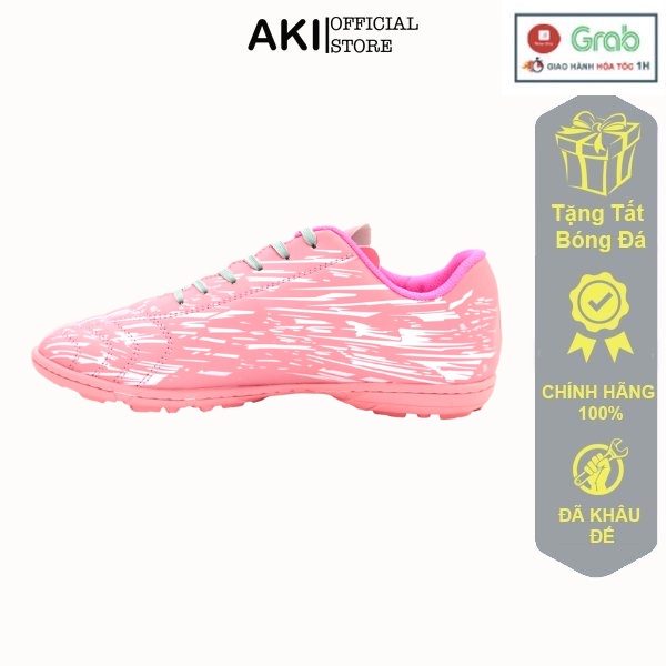 Giày Đá Banh Nam Cỏ Nhân Tạo Newmos Neo Sense Plus Hồng Thể Thao Thời Trang Chính Hãng - Np002