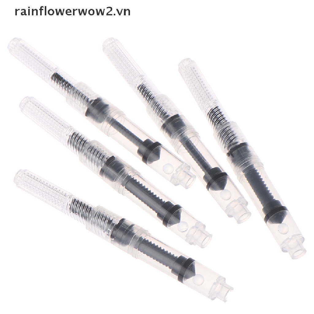 Set 5 Đầu Bơm Mực Đen 2.6Mm Chuyên Dụng Cho Bút Máy