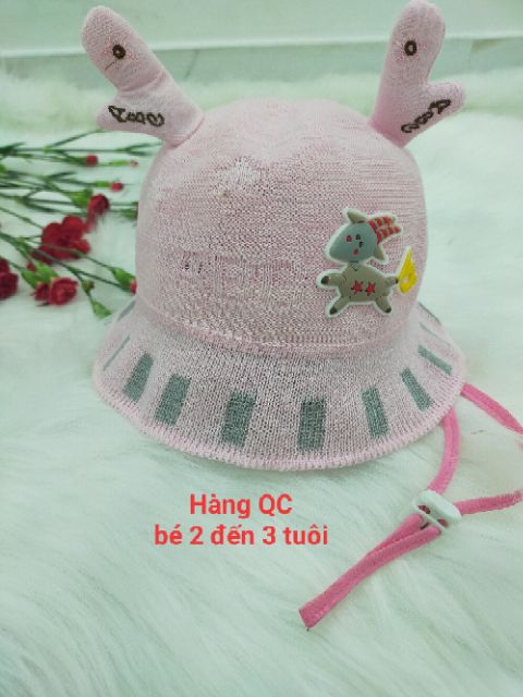 Nón trẻ em hàng Quảng Châu từ 1,5t đến 4t