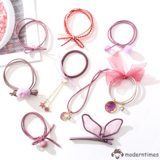 Set 12 dây buộc tóc xinh xắn dành cho nữ