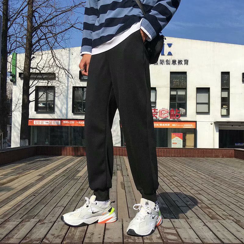 Quần dài bo gấu thời trang nam phong cách giản dị | BigBuy360 - bigbuy360.vn