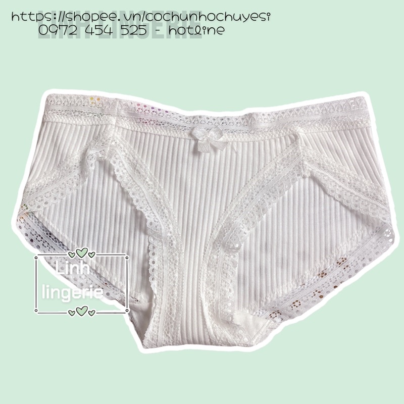 [Q11.HCM] 5 quần cotton tăm tre không viền thấm hút mồ hôi kháng khuẩn - Cô chủ nhỏ chuyên sỉ