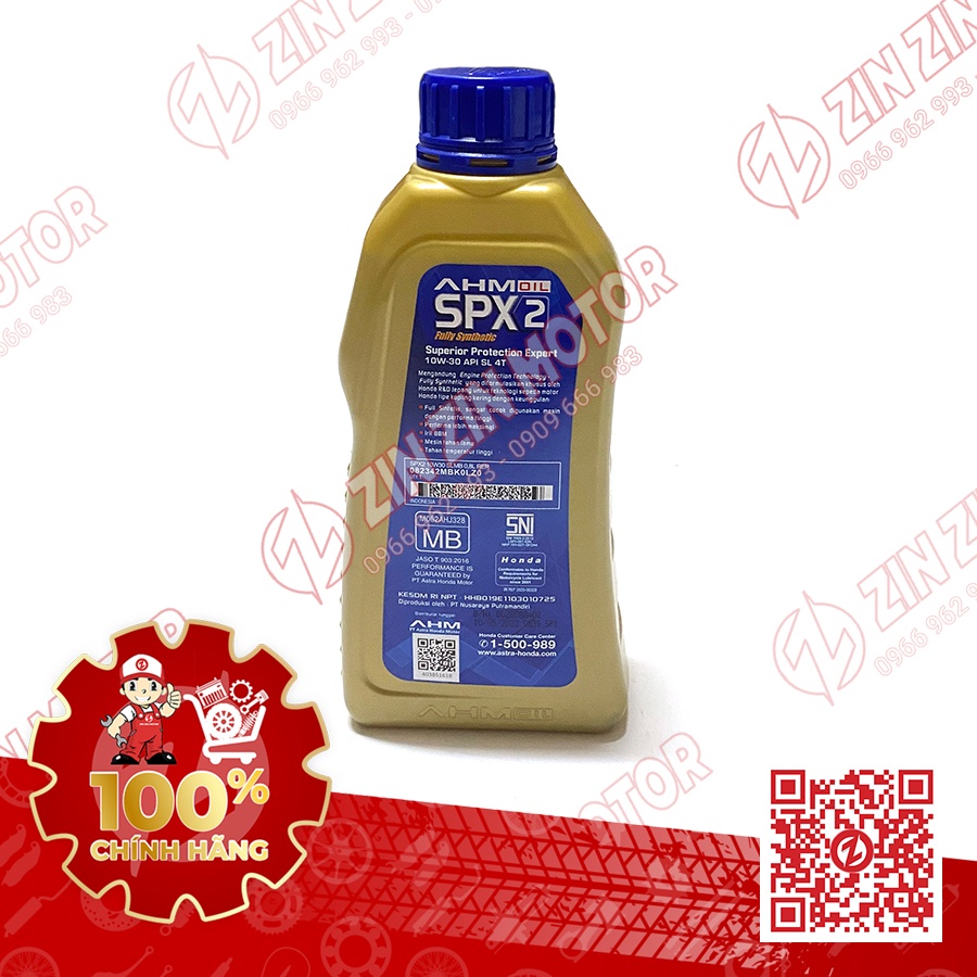 NHỚT AHM 800ML TAY GA SỬ DỤNG 3000KM CHO VARIO, AIRBLADE, VISION, LEAD, SH150i