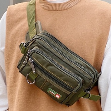 Túi đeo chéo, túi đeo bụng nam nữ size 22 cm TUI-53