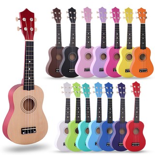 Đàn Ukulele Sơn Màu Soprano ( Đàn full gỗ) - Tặng full phụ kiện