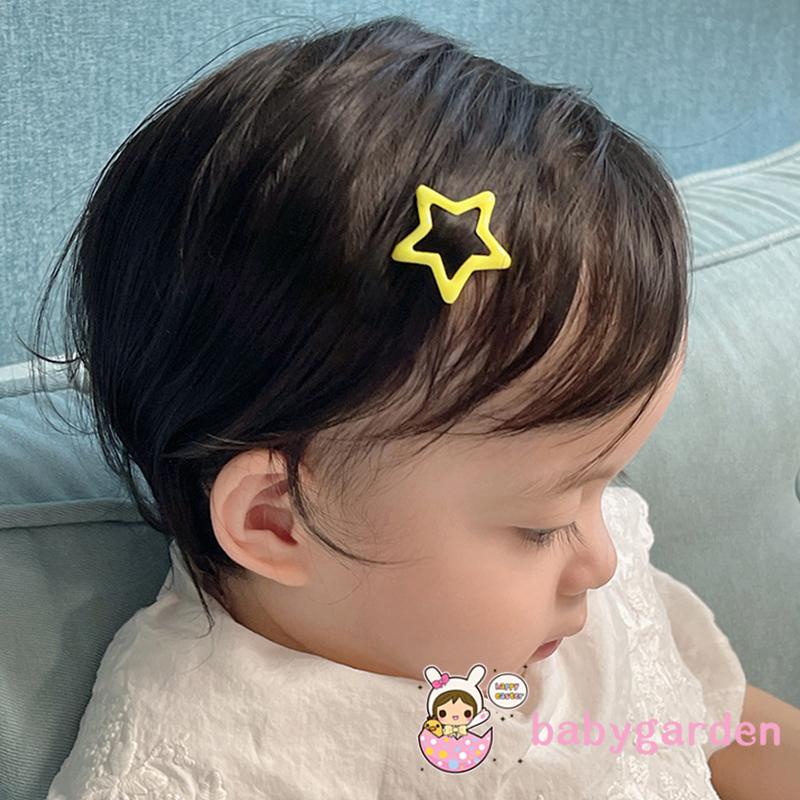 Bộ 8 Kẹp Tóc Nhiều Màu Sắc Kiểu Dáng Công Chúa Dành Cho Bé Gái