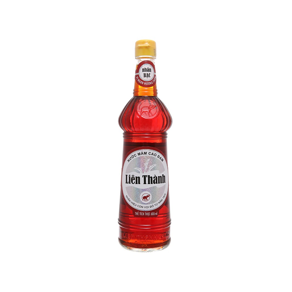 Nước mắm Liên Thành nhãn bạc chai 600ml