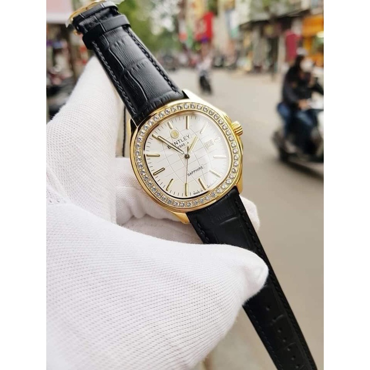 Đồng Hồ Nam Dây Kim Loại Bentley Chính Hãng BL1869 BL1869-10 BL1869-10MWWB Vỏ Vàng