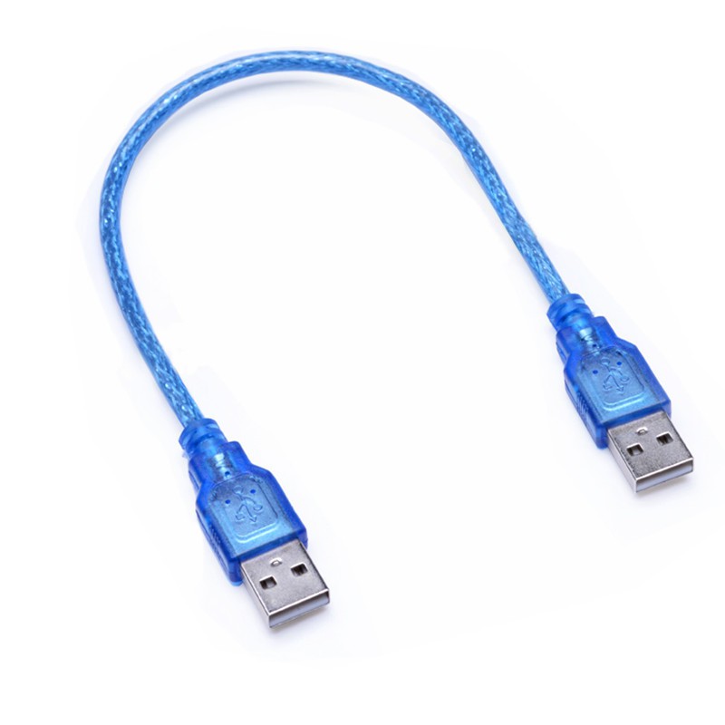 Cable USB 2 đầu màu xanh chống nhiễu loại tốt - 1.5m