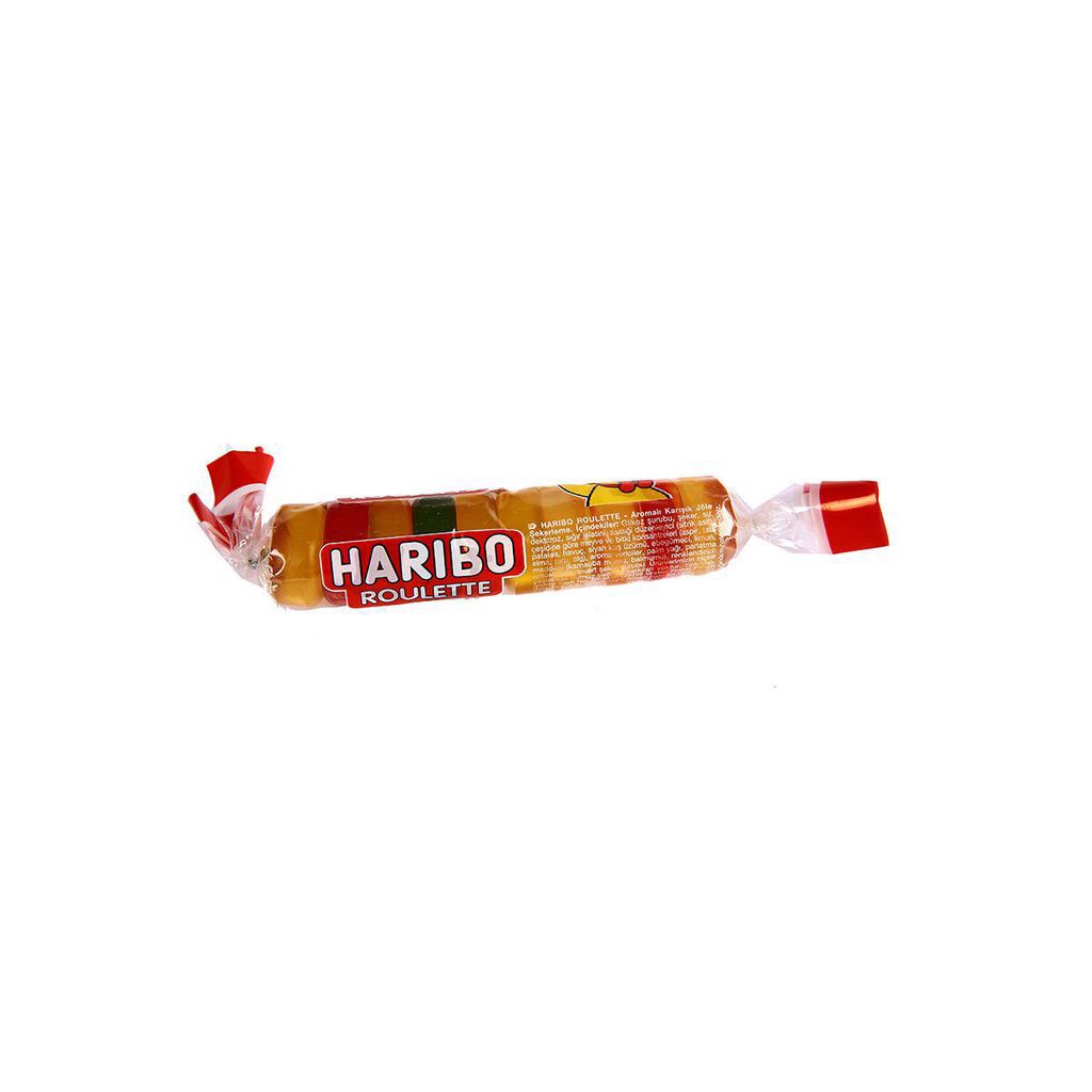 ( Bán sỉ ) Lốc 24 hộp Kẹo dẻo Haribo Roulette 25gr