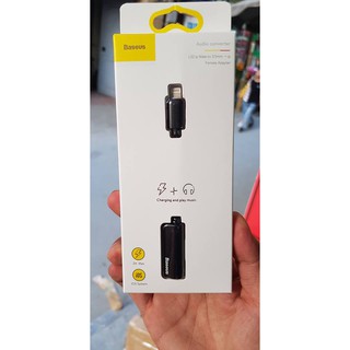 Cáp chuyển Lightning sang Audio 3.5mm + Lightning cho iPhone- baseus L32