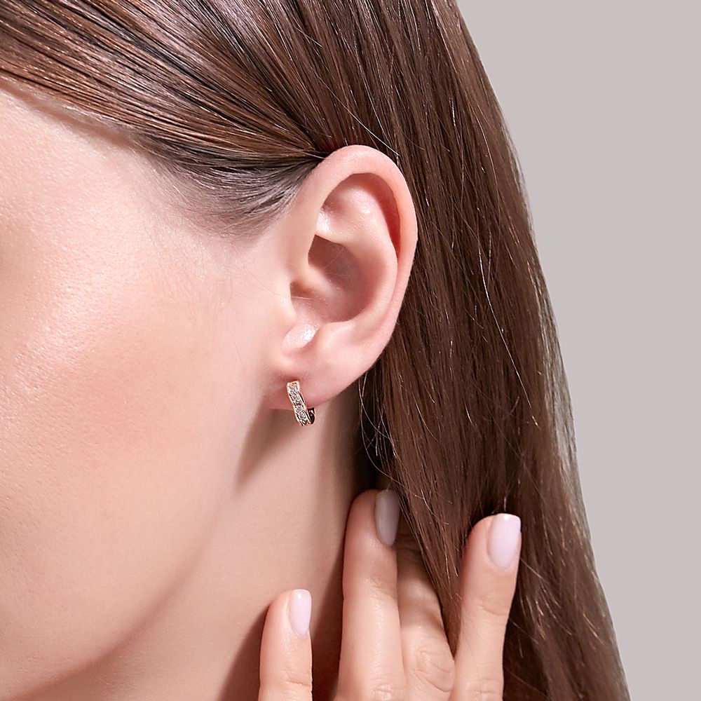 Khuyên tai bạc 925 thiết kế tinh tế thời trang cho nam nữ