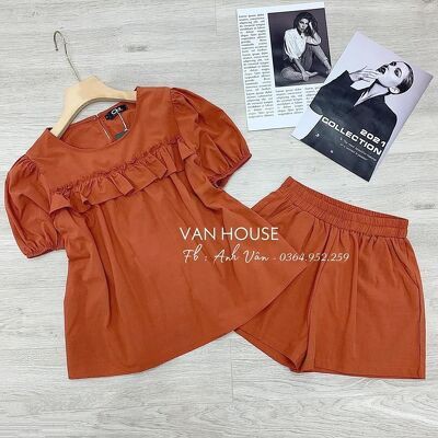 Xả SET/ BỘ ĐŨI ĐÙI CỔ TRÒN BÈO NGANG NGỰC 3 MÀU CHO NỮ