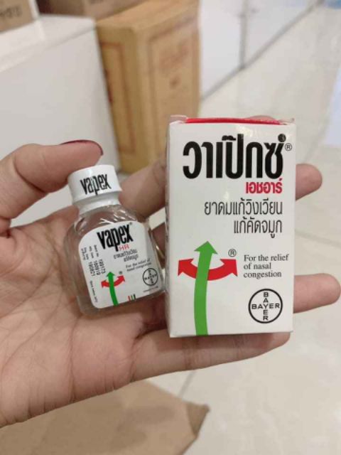 Dầu Gió ⚡𝗧𝗵𝗮́𝗶𝗹𝗮𝗻𝗱⚡ Dầu Thông Mũi Vapex HR 5ml