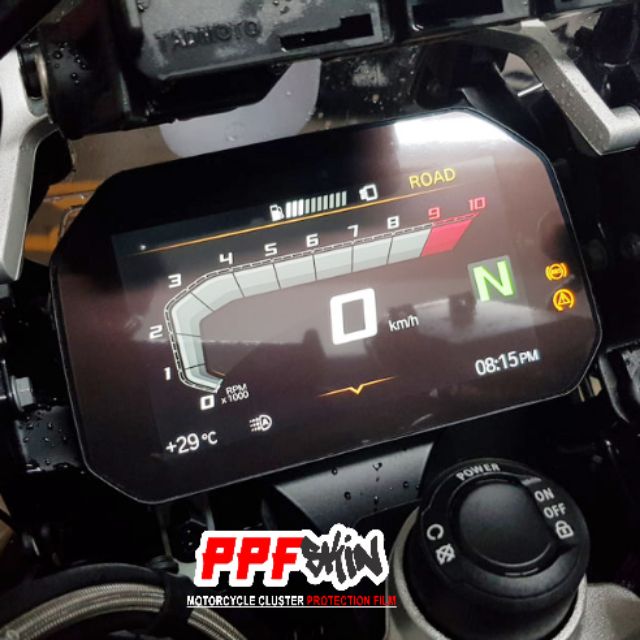 PPF BMW C400 R1200GS R1250GS F750GS BMW S1000R S1000RR S1000RR...UPPF dán bảo vệ mặt đồng hồ xe , xước tự phục hồi