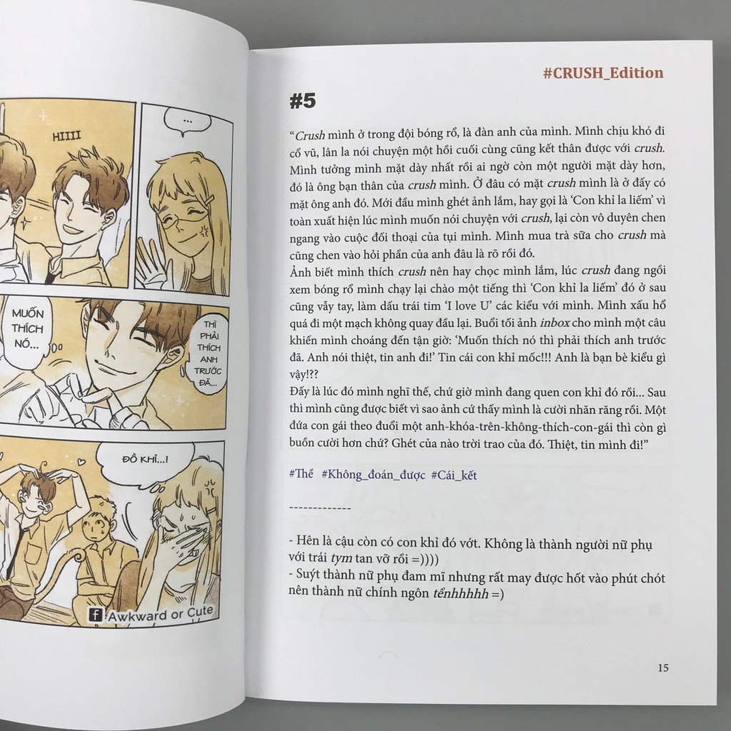 Sách - Xấu Hổ Hay Dễ Thương 3 - Awkward Or Cute (Kèm Bookmark) | BigBuy360 - bigbuy360.vn