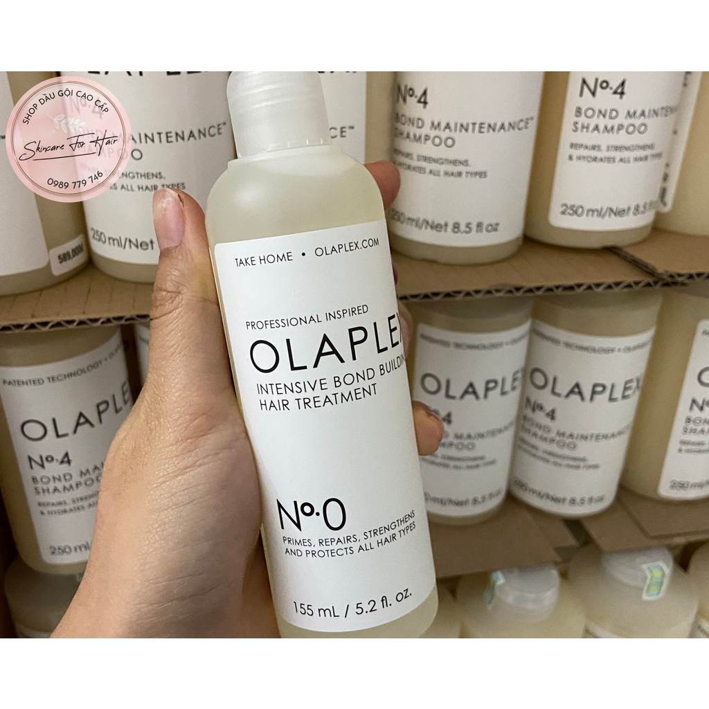 Phục hồi tóc Olaplex No0 dung tích 155ml dành cho tóc khô xơ, hư tổn, hóa chất