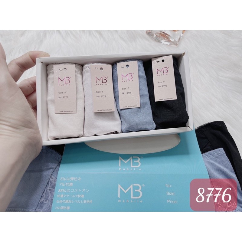 [CHÍNH HÃNG] [CAO CẤP] Quần lót cotton mã 8776 kháng khuẩn cao cấp mã 8776 của hãng đồ lót MB | BigBuy360 - bigbuy360.vn