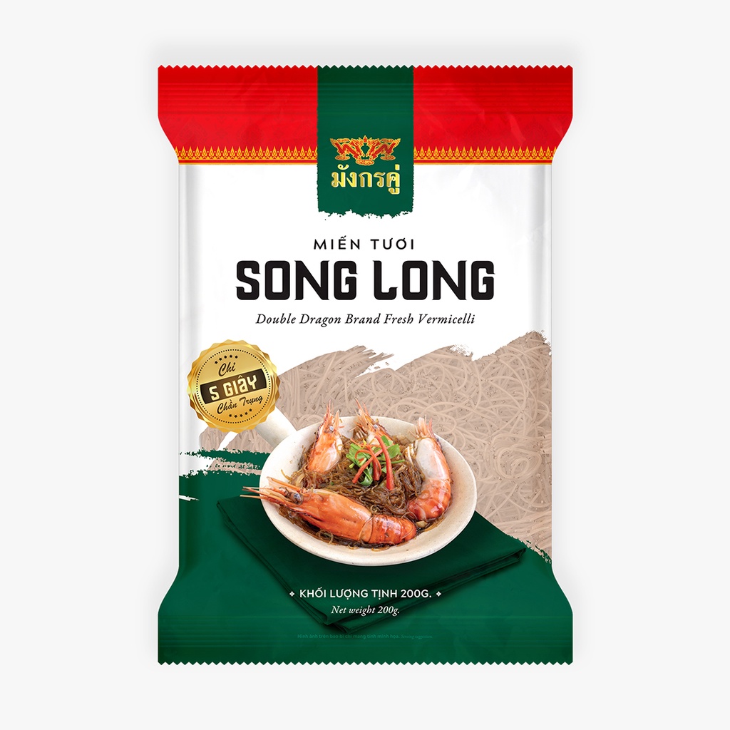 Miến Thái Tươi Song Long 200g