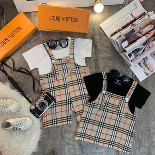 Set váy yếm dành cho bé gái