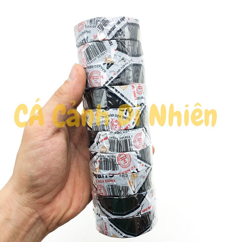 Băng keo điện Nano PVC Màu Đen Tô Nga Dũng 10 YARD | BigBuy360 - bigbuy360.vn