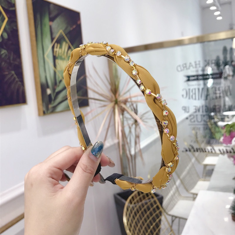 Băng Đô Đính Đá Kim Cương Giả Phong Cách Hàn Quốc