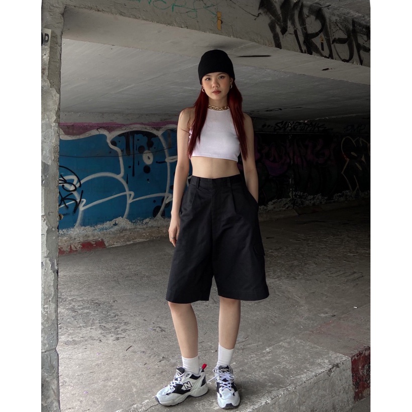 Quần M.B.C Basic Cargo Long Shorts