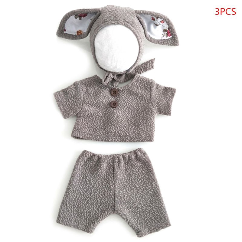 Mary☆3Pcs/set Infant Photo Clothing Sweet Newborn Baby Photography Clothes Accessories Hat Pants Outfits